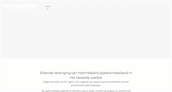 Desktop Screenshot of pro-agent.nl